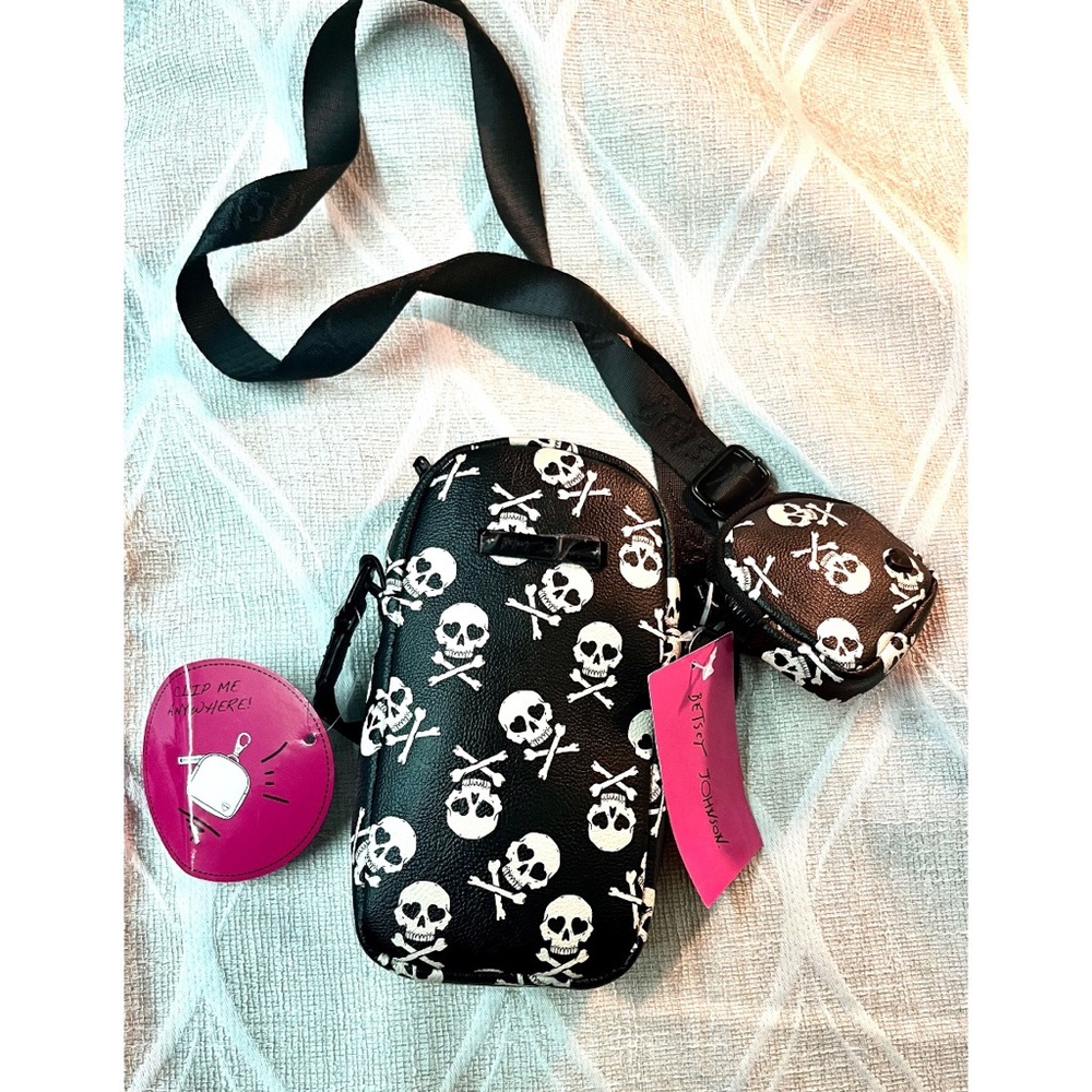 Betsey Johnson Skull Crossbody